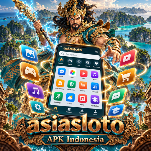 Ilustrasi antarmuka dan navigasi asiasloto